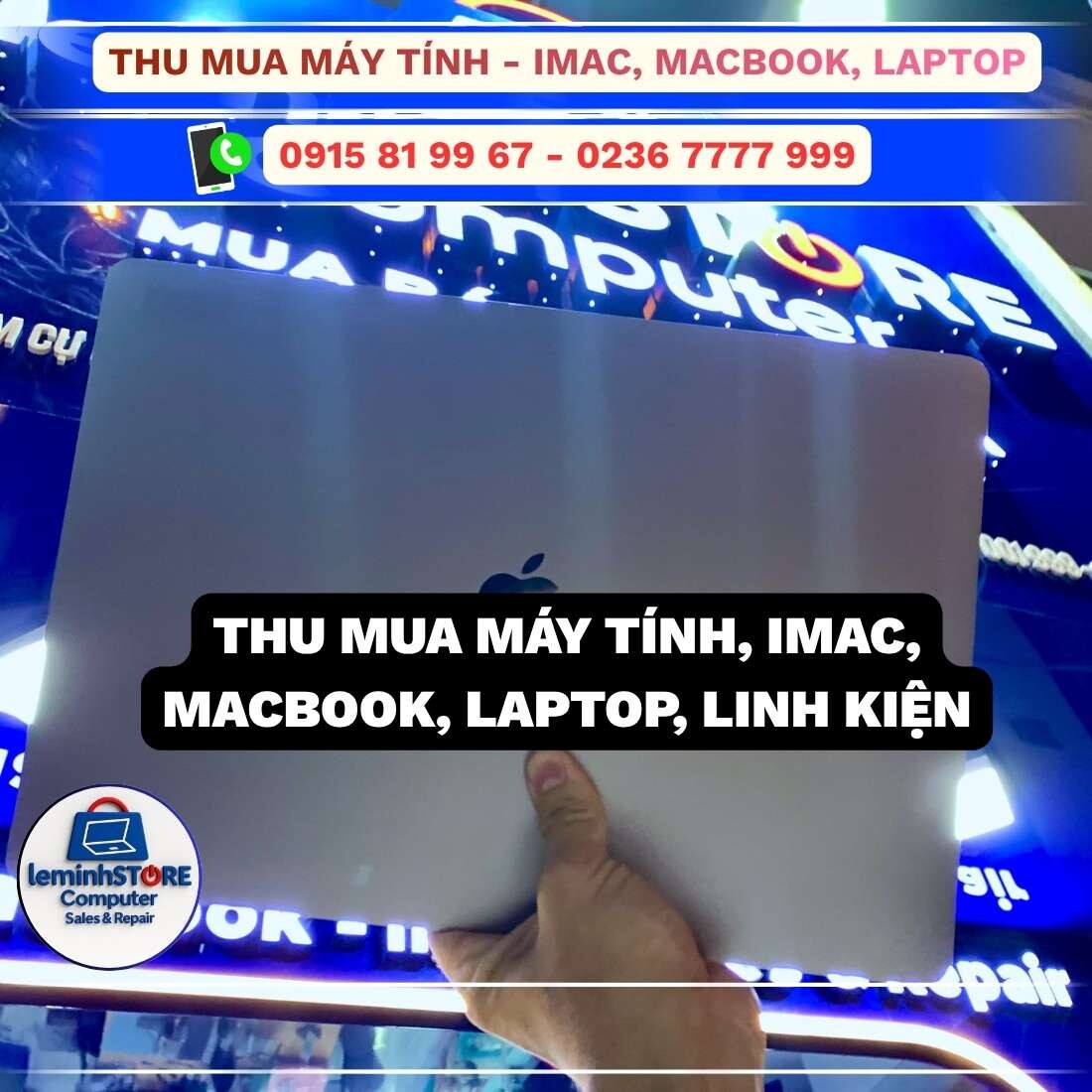 Đổi máy cũ - bù chênh rõ ràng Đổi máy cũ lấy máy mới tại leminhSTORE
