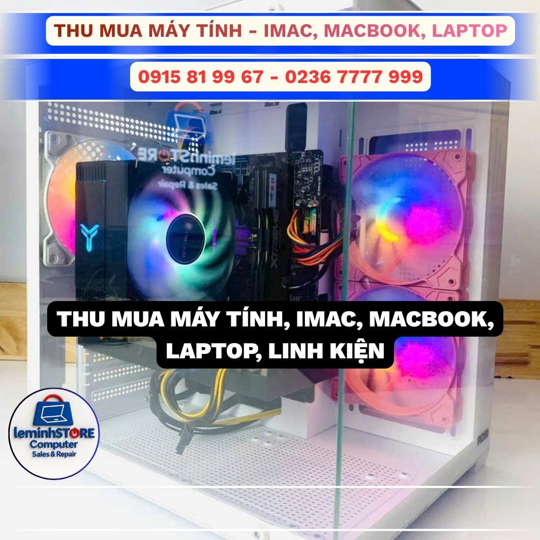 Thu mua laptop gaming ASUS ROG, MSI, Predator tại Đà Nẵng