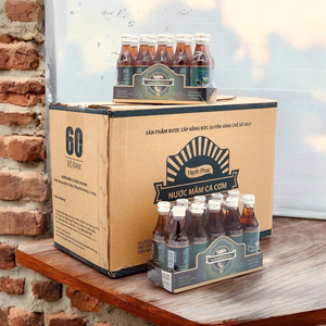 [ THÙNG 50ML-10LỐC] Nước mắm Hạnh Phúc 60 độ đạm chai 50ml