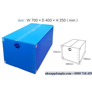 Thùng carton nhựa 09