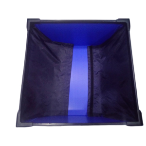 Thùng nhựa danpla đáy cố định - nắp vải