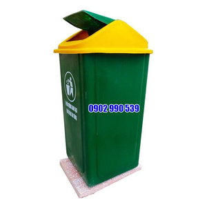 Thùng đựng rác composite đế đá