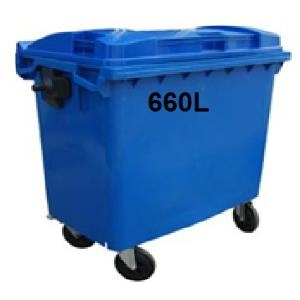 Thùng đựng rác công nghiệp 660L