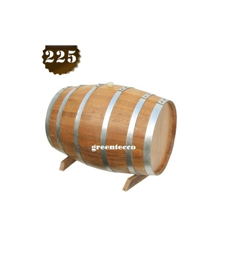 Thùng gỗ sồi 225 lít đựng rượu vang