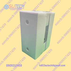 Thùng nhựa đựng gừng xuất khẩu đáy kín - nắp hở (3 - 4kg)