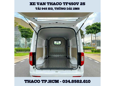 XE TẢI VAN 2 CHỖ THÙNG DÀI 2,6 MÉT - THACO TF450V 2S