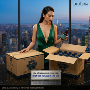 Thùng Nước Mắm Hạnh Phúc 60 độ đạm chai 250 ml ( Thùng 20 Chai) - Vị ngon 45 năm