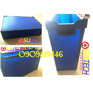 THÙNG NHỰA DẸP ĐÁY CỐ ĐỊNH