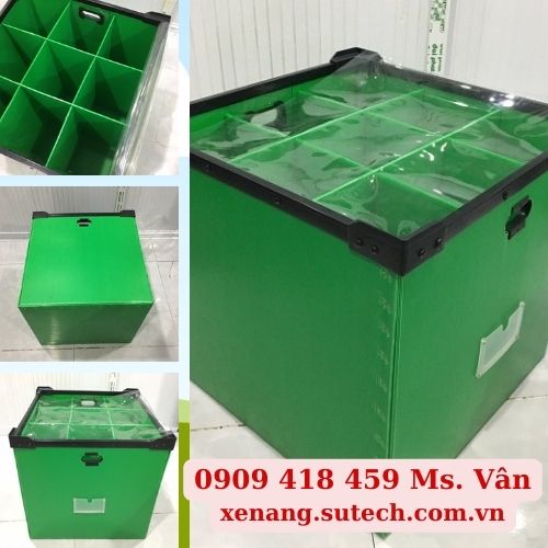 Thùng nhựa PP vách ngăn