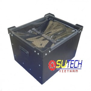 THÙNG NHỰA CHỐNG TĨNH ĐIỆN CÓ NẮP