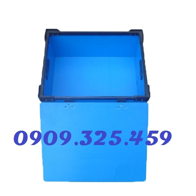 THÙNG NHỰA NẸP GÓC, CÓ NẮP ĐẬY