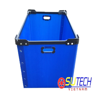 Thùng nhựa sutech màu xanh tím