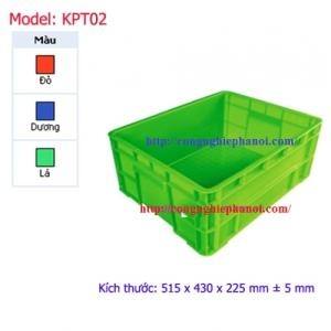 Thùng nhựa đặc KPT02