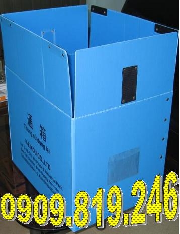 Thùng nhựa danpla sute01 có nắp dán