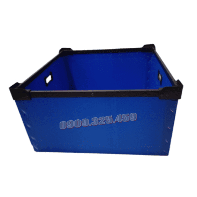 THÙNG NHỰA ĐÁY CỐ ĐỊNH 580 x 580 x 300MM