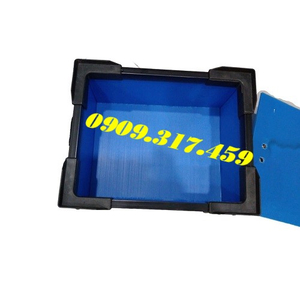 Thùng nhựa danpla đáy cố định, có nắp đậy
