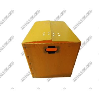 THÙNG NHỰA ĐÁY XẾP TỰ ĐỘNG 610x315x480x4MM