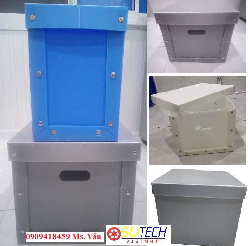 Thùng nhựa đựng hồ sơ được sản xuất tại Sutech
