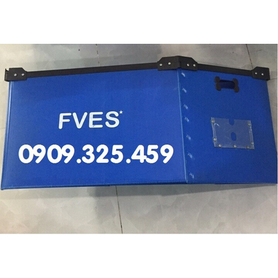 THÙNG NHỰA ĐÁY XẾP TỰ ĐỘNG 670 X 420 X 485MM