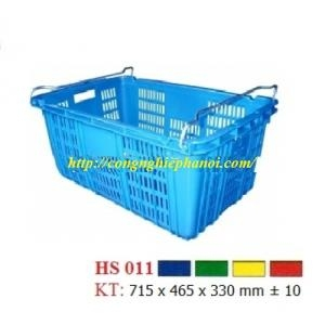 Thùng nhựa hở HS011