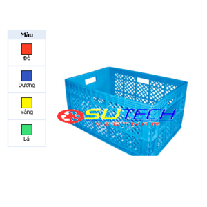 Thùng nhựa hở HS013 - SH