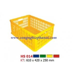 Thùng nhựa hở HS014