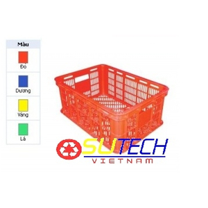 Thùng nhựa hở HS018 - SH
