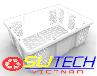Thùng nhựa hở STC008 - SH