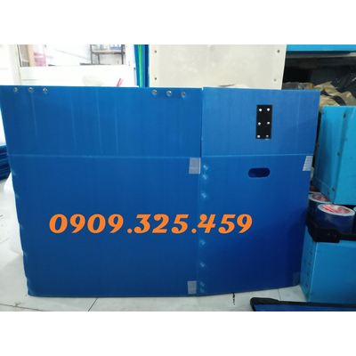 THÙNG NHỰA ĐÁY XẾP TỰ ĐỘNG 560 x 370 x 470 x 4MM