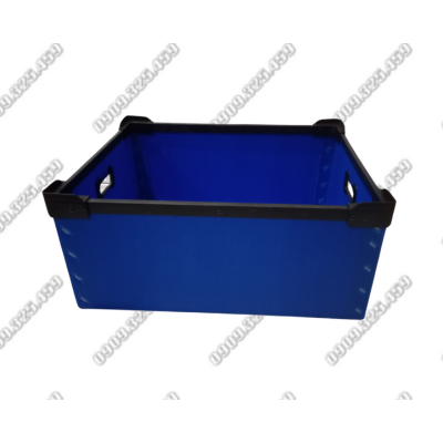THÙNG NHỰA NẸP GÓC, ĐÁY CỐ ĐỊNH 560x430x245MM