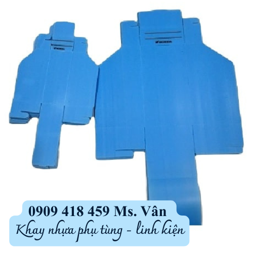 Thùng nhựa phụ tùng, linh kiện được lắp ráp dễ dàng khi sử dụng 