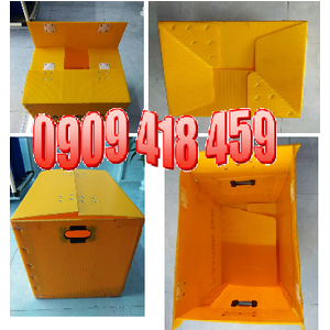 Thùng nhựa pp danpla xếp