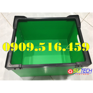 Thùng nhựa pp kiểu dáng thùng cố định