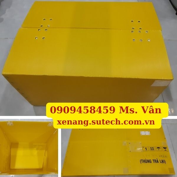 Thùng nhựa pp xếp gọn