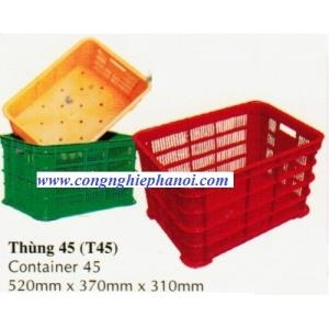 Thùng nhựa T45