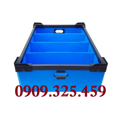 THÙNG NHỰA NẸP GÓC CÓ VÁCH NGĂN