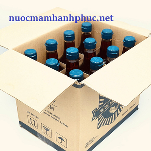[ THÙNG 12 CHAI] Nước mắm Hạnh Phúc 60 độ đạm chai 500ml