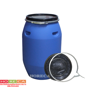 THÙNG PHUY NHỰA 120L - CÓ ĐAI SẮT