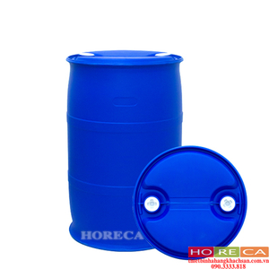 THÙNG PHUY NHỰA 220L - 2 NẮP NHỎ (NEW)