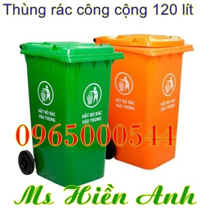 Thùng rác 120L