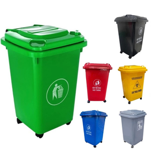 Thùng rác có bánh xe- nhựa Việt Nhật -đủ size : 60l, 100l