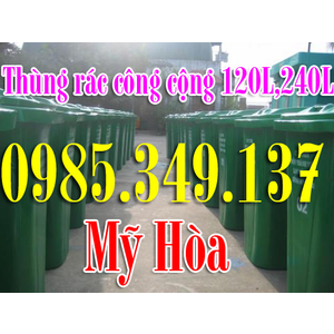 Thùng rác công cộng 120 lít, 240 lít , 660 lít giá rẻ