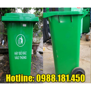 Thùng rác nhựa công cộng 100 lít giảm giá cực rẻ