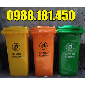 Thùng rác công cộng 120 lít Thái Lan