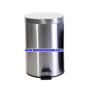 Thùng rác inox đạp chân 8 lít