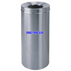 Thùng rác inox tròn