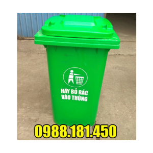 Thùng rác nhựa công cộng 240 lít giá rẻ nhất