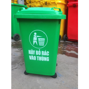 THÙNG RÁC NHỰA 60 LÍT