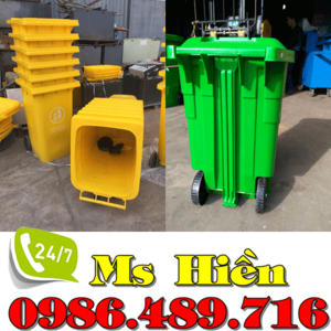 Thùng rác nhựa công cộng 100 lít giảm giá cực rẻ