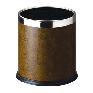 Thùng rác phòng khách 1 lớp bọc inox G-104B